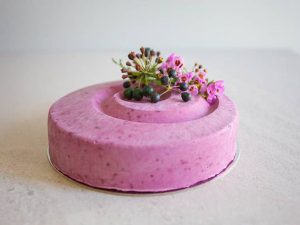 Blackcurrant Kaffir Lime Cake