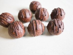 choc protein bliss balls