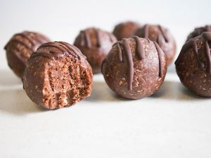 choc protein bliss balls