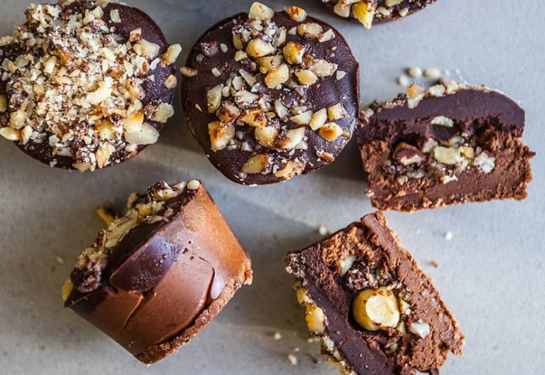 Chocolate hazelnut cupcakes