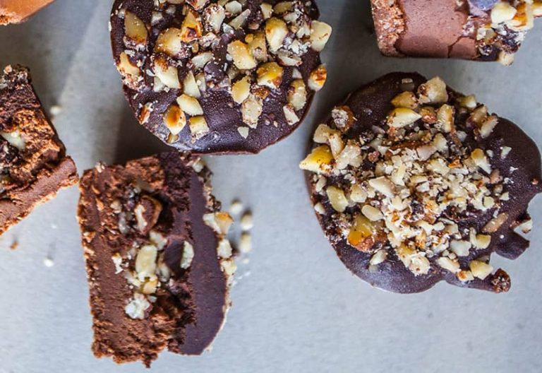 Chocolate hazelnut cupcakes