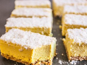 lemon curd slice