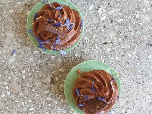 Mini chocolate peppermint cream cups