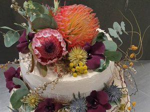 Three tier assorted wedding