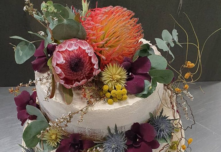 Three tier assorted wedding