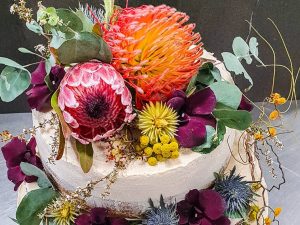 Three tier assorted wedding