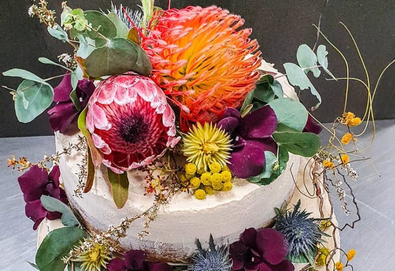 Three tier assorted wedding