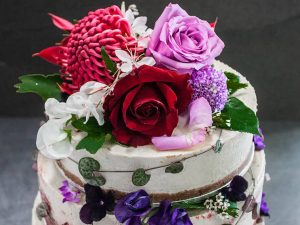 Three tier assorted wedding