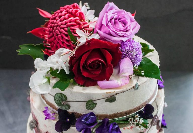 Three tier assorted wedding