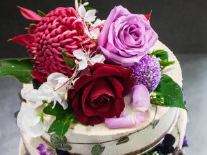 Three tier assorted wedding