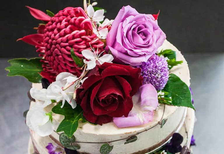 Three tier assorted wedding