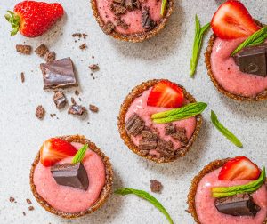 Strawberry Cream Mini Tarts