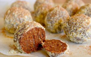 Macadamia and Orange Choc Bliss Balls