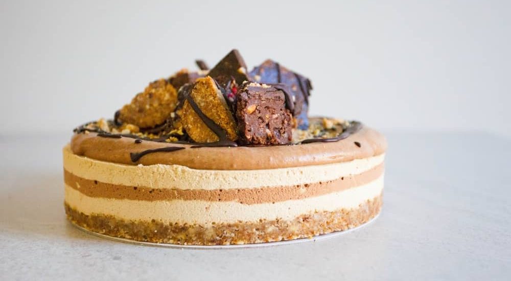 Peanut Butter Caramel Choc Cake