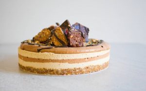 Peanut Butter Caramel Choc Cake