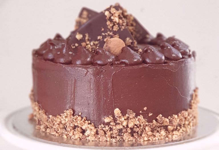 Baked Choc Hazelnut Cake