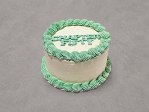 Retro cake turquoise