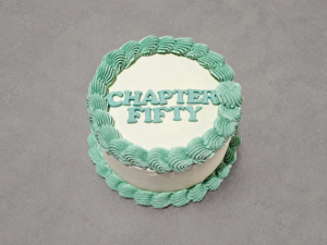 Retro cake turquoise