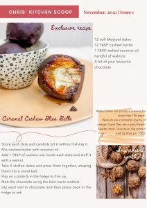 Caramel Cashew Chocolate Balls
