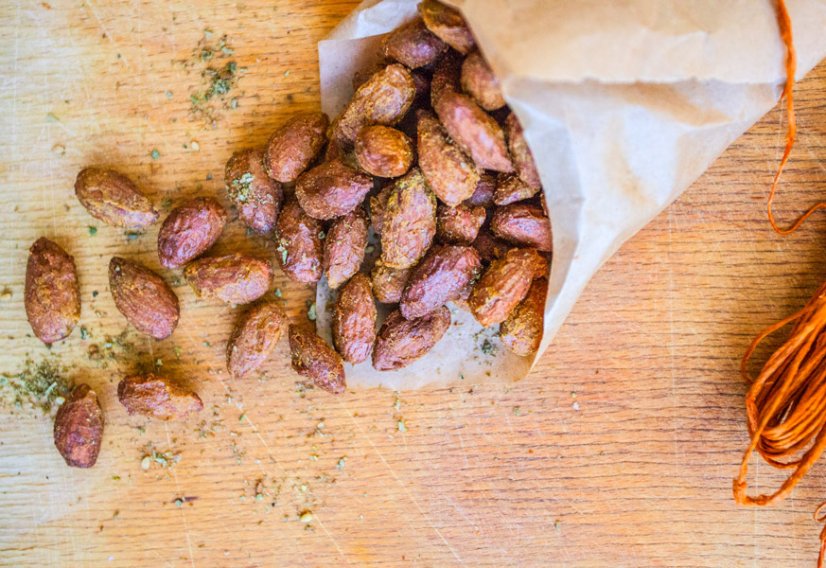 Curry Roasted Almonds