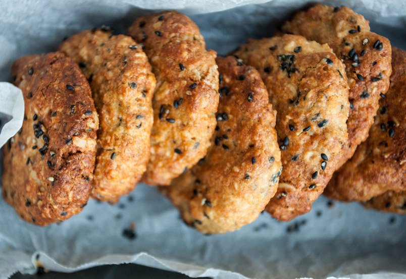 Savoury – Tahini Miso Cookies