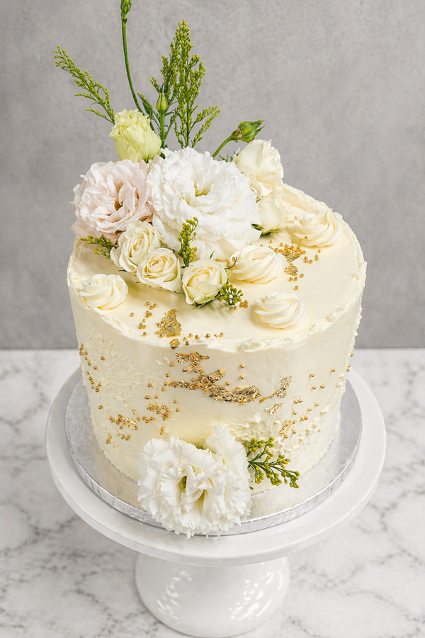 Flowers Gold 8×3