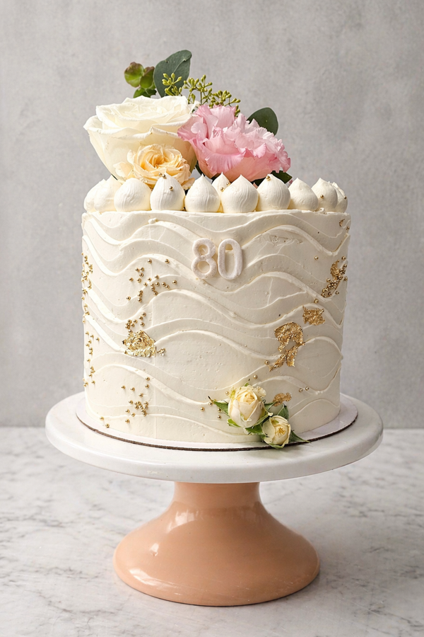 Flowers Gold 8×3