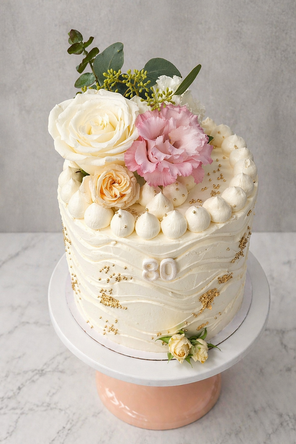 Flowers Gold 8×3