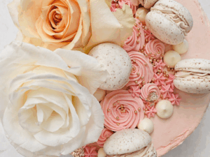 Flowers Macarons Flowers Macarons