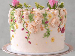 Piped Florals 6×2 Piped Florals 6×2