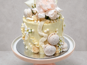 Whimsical Flowers Macarons 4×2 Whimsical Flowers Macarons 4×2