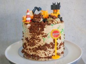 Digger and Rubble Birthday Cake