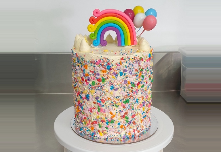rainbow sprinkle cake rainbow sprinkle cake