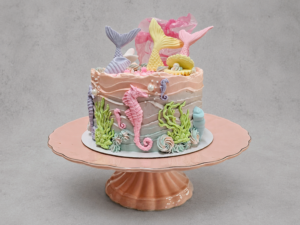 Mermaid / Underwater Birthday Cake