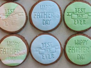 Happy fathers day cookies