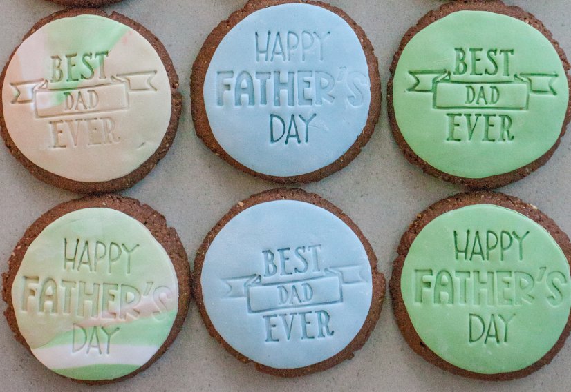 Happy fathers day cookies