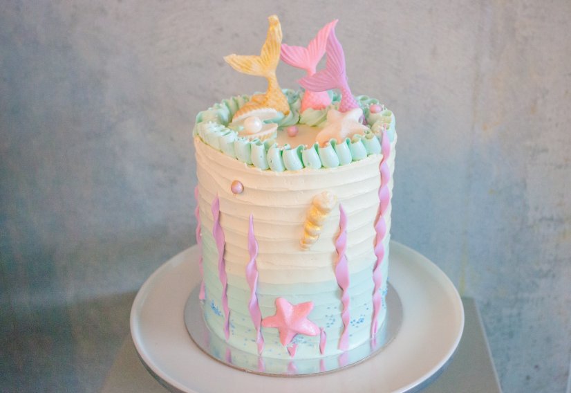 Mermaid Birthday Cake