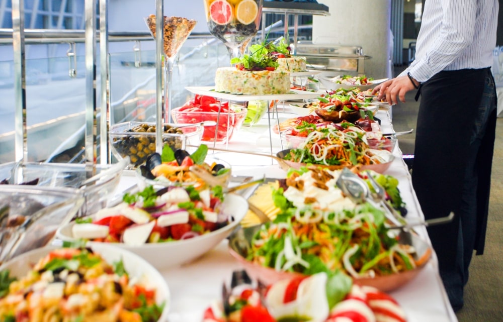 Self-serve lunch catering, Chris' Kitchen.