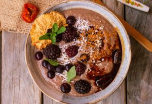 Apple and Blueberry Porridge