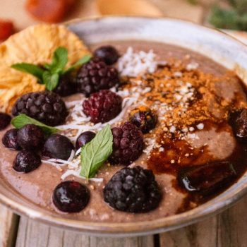 Apple and Blueberry Porridge