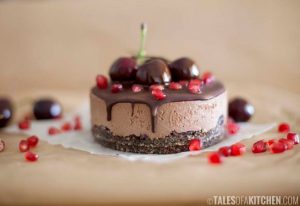 Chocolate Cherry Cheesecake