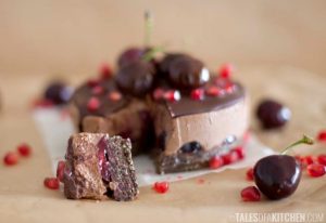 Chocolate Cherry Cheesecake