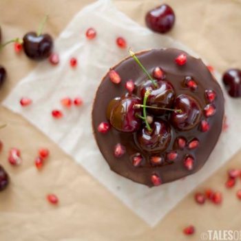 Chocolate Cherry Cheesecake