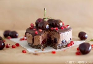 Chocolate Cherry Cheesecake