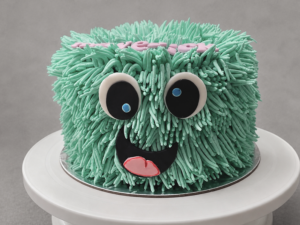 happy monster cake