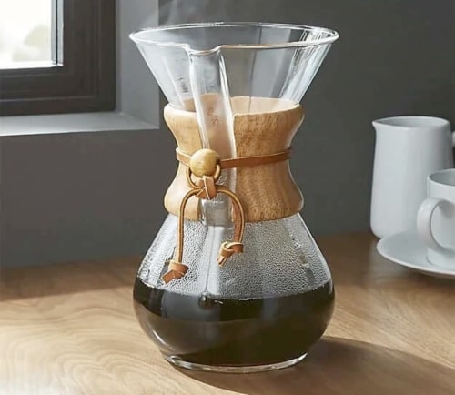 A Sustainable, Low-impact Coffee Maker from Chemex.