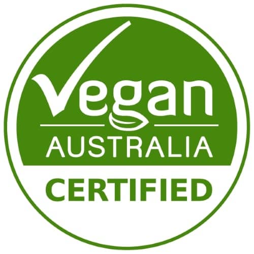 Vegan Australia Certified.