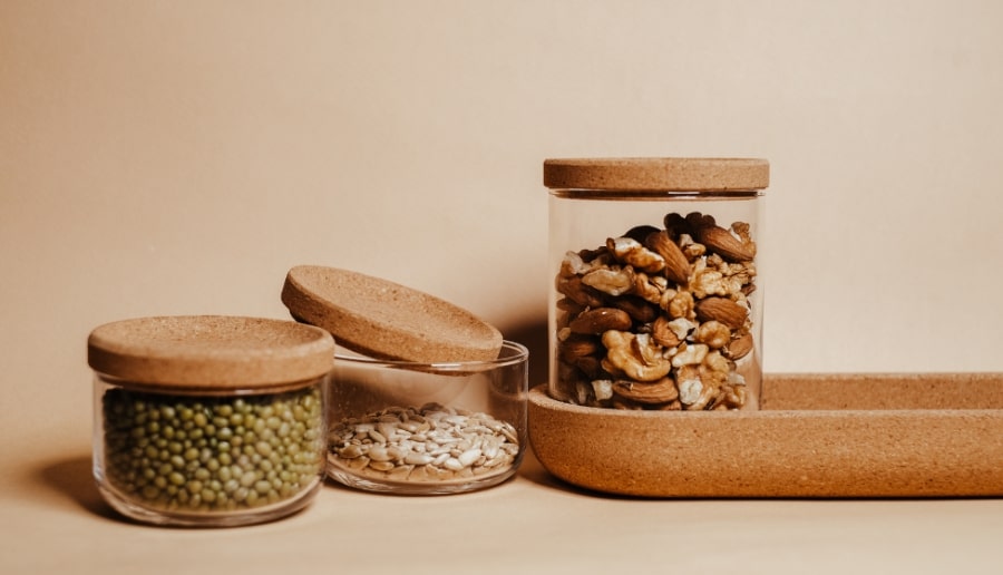 Nuts and seeds.