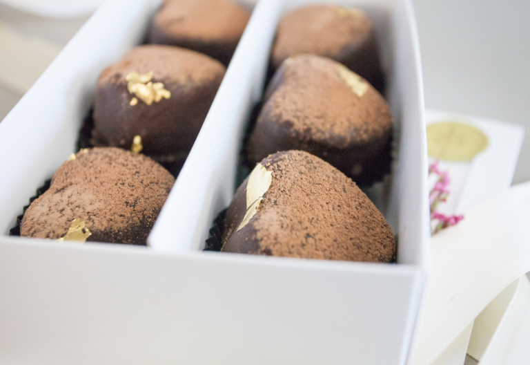 strawberry cream chocolates